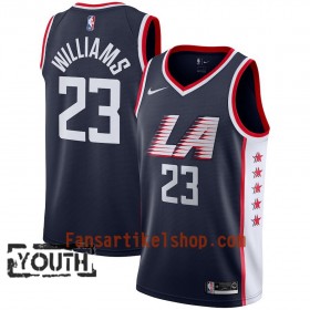 Los Angeles Clippers Trikot Lou Williams 23 2018-19 Nike City Edition Navy Swingman - Kinder